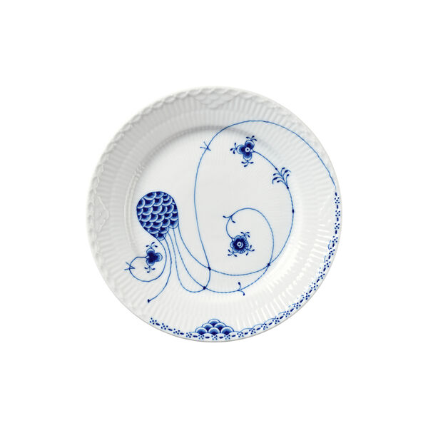 Royal Creatures tallerken Ø 19 cm, blæksprutte, Royal Copenhagen