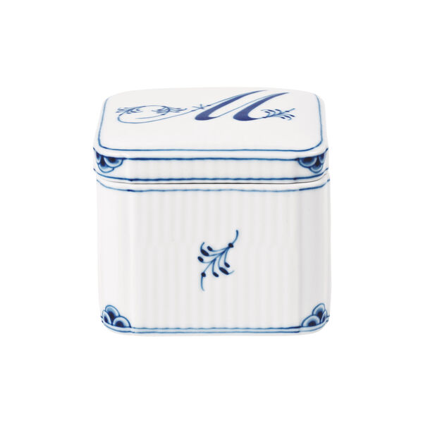 Alfabet bonbonniere, M, Royal Copenhagen