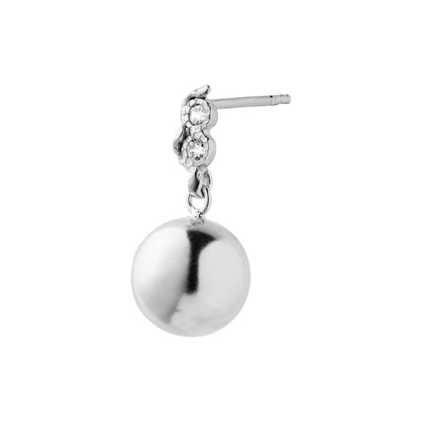Twin Flow & Disco Ball Earring Single, silver, Stine A Jewelry
