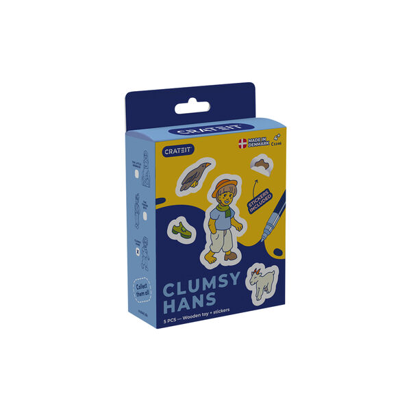 H.C. Andersen trælegetøj | Klods Hans, Crateit