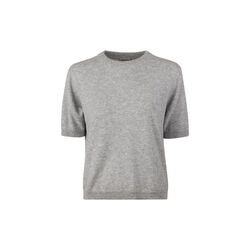 Janet Short sleeve, Knit, grey, Stenstr&ouml;ms