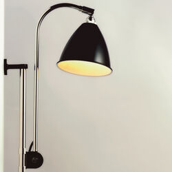 Bestlite BL5 Wall Lamp, black semi matt/chrome, GUBI