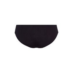 Invisible Cotton Midi Briefs, black, HANRO
