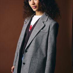 IHLUBANA Blazer, grey check, ICHI