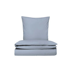 Satin sengesæt, dueblå, Sekan