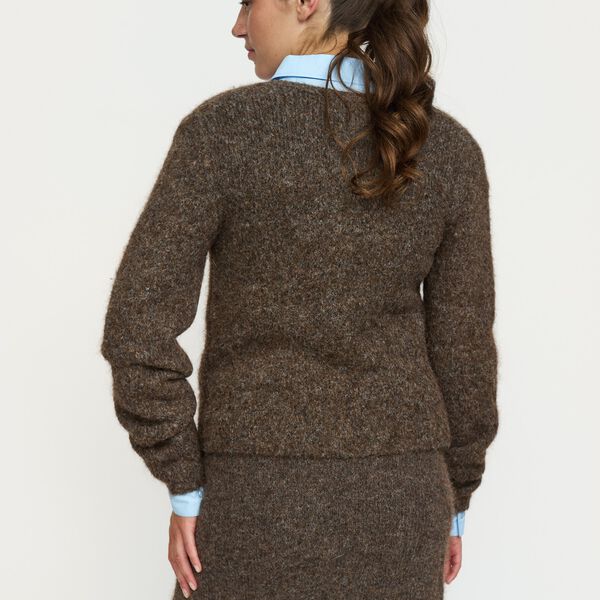 SRCamilla Cardigan Knit, demitasse melange, Soft Rebels