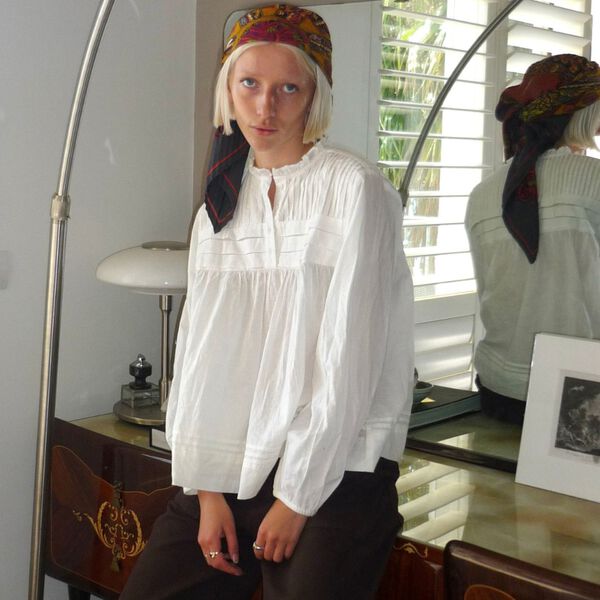 NOOS - Musse Shirt, white, LA RŌUGE