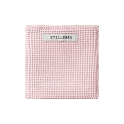 Viskestykke vaflet, chalk pink, Stilleben