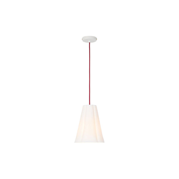 Blossom Size 2 Pendant, natural white/red, Original BTC