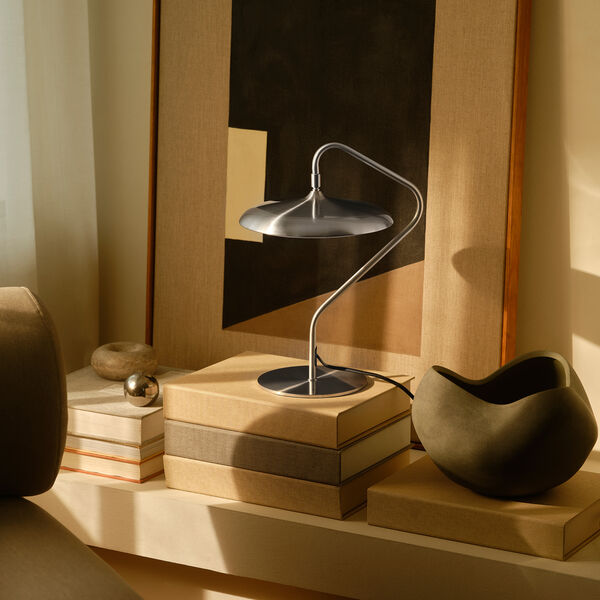 Artist bordlampe, rustfrit st&aring;l, Design For The People