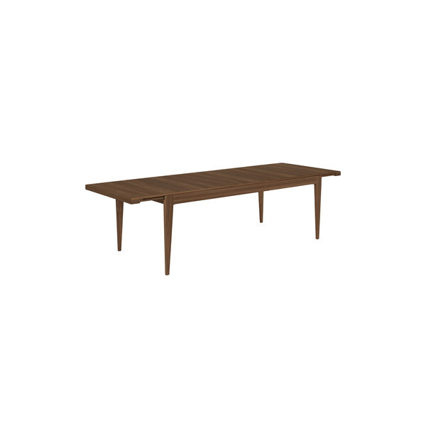 S-Table Dining Table Rectangular Extendable, matt lacquered american walnut S-Table Dining Table Rectangular Extendable, matt lacquered american walnut, GUBI