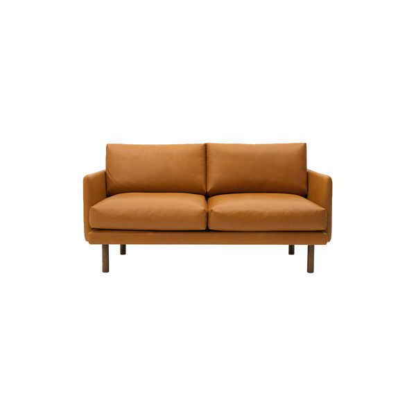 Emo 2-pers. sofa, Dakar Cognac/r&oslash;get eg, Bruunmunch Furniture