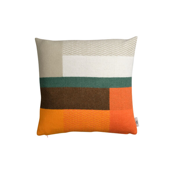 MIKKEL Cushion, orange MIKKEL Cushion, orange, Røros Tweed