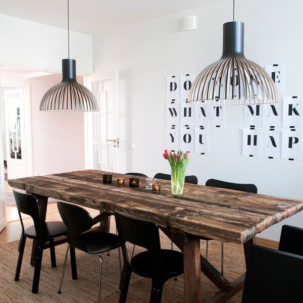 Victo 4250 Pendant, black, Secto Design
