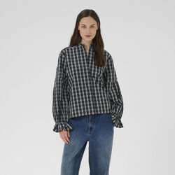 KBDestiny Blouse, destiny check, Karen by Simonsen