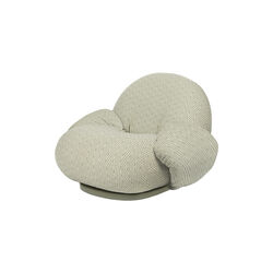 Pacha Outdoor Lounge Chair with Armrest, Chevron 008, GUBI