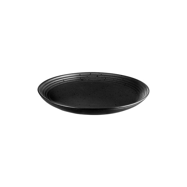 Plate | &Oslash; 17,5 | Black shiny | Tallerken, ASA Selection