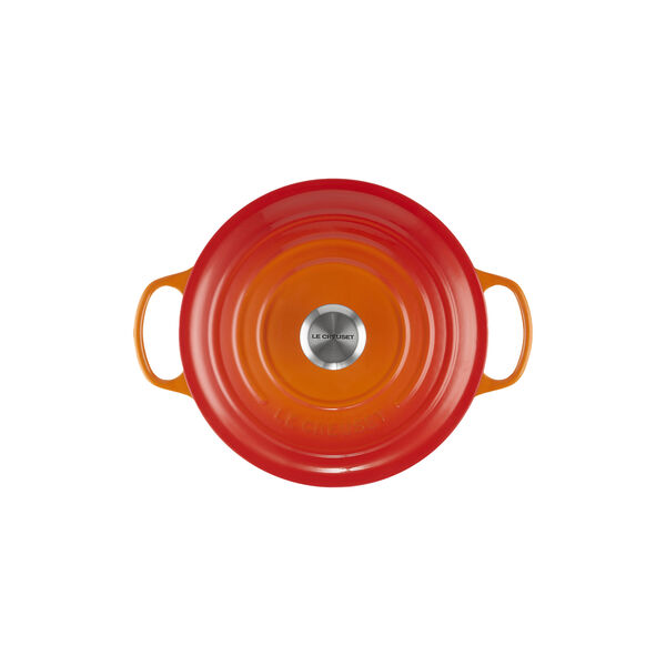 Signature rund st&oslash;bejernsgryde &Oslash; 26 cm, volcanic, Le Creuset