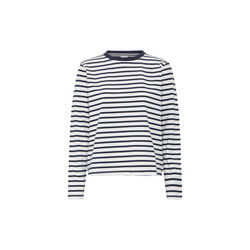 IH Mira Loose LS T-shirt, total eclipse/cloud dancer, ICHI