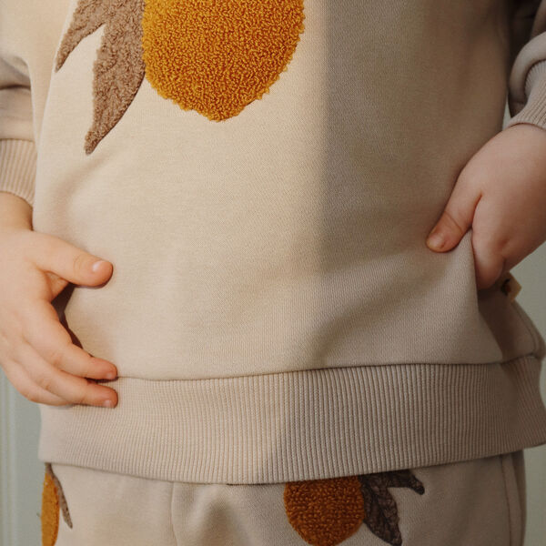 Lou Terry Sweat Pants, oxford tan, Konges Sl&oslash;jd