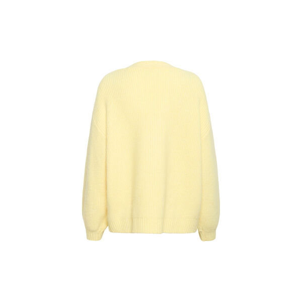OttolineSZ Open Cardigan, lemon drop melange, Saint Tropez