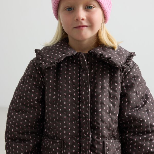 Oivira Thermal Jacket, flower stripe, MarMar Copenhagen