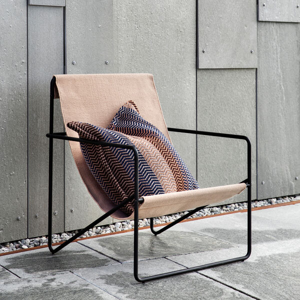 FRI Cushion, by the fire, R&oslash;ros Tweed