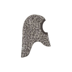 Balaclava Wool Fleece Jacquard, camel melange, HUTTEliHUT