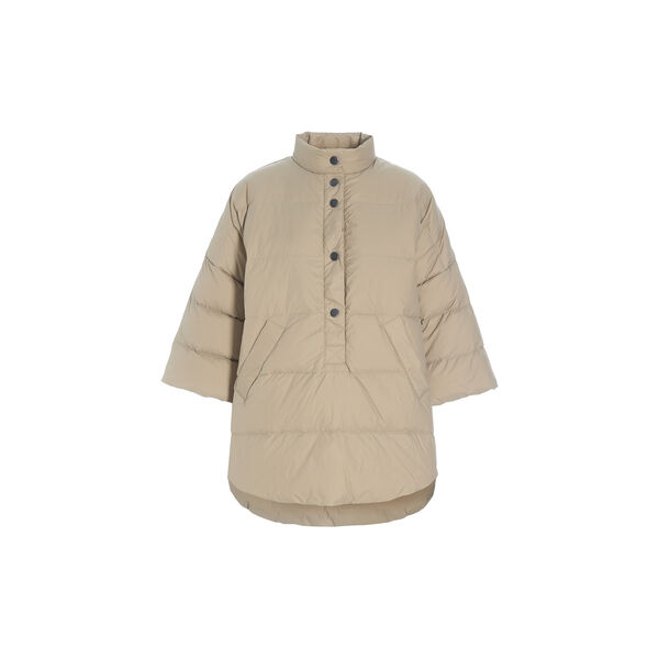 Feather down anorak, stone, BITTE KAI RAND