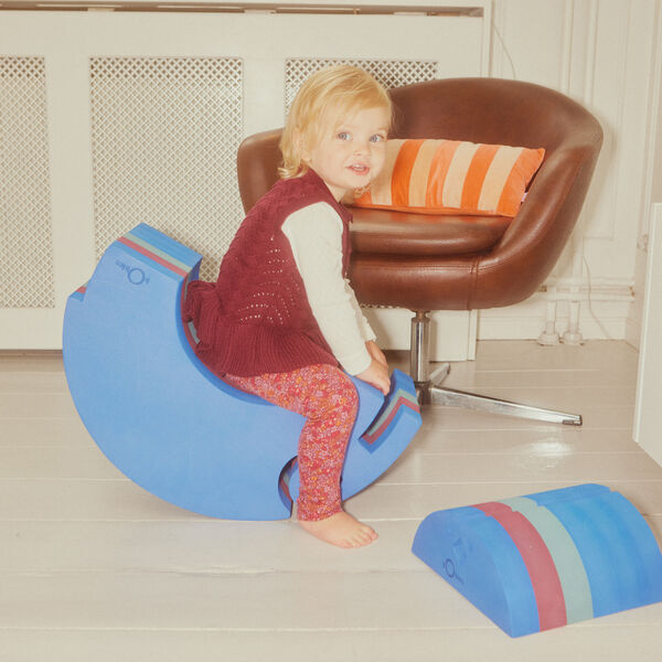 Elefant L, blue gym, bObles