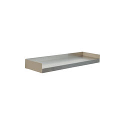 KOMPAKT Shelf | Medium | White/Aluminium | Hylde, oursociety