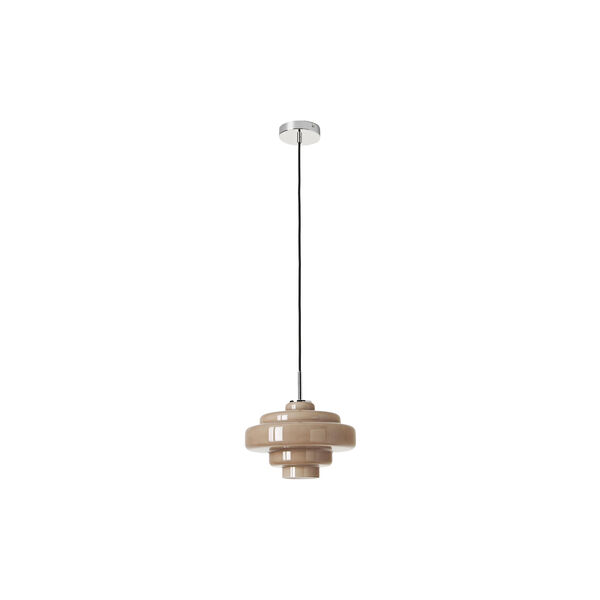 Millie Glass Pendant, taupe, Westwing Collection