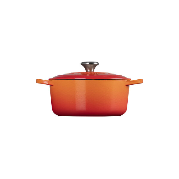 Signature rund st&oslash;bejernsgryde &Oslash; 24 cm, volcanic, Le Creuset