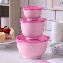 NEW Margrethe St&oslash;t Brysterne r&oslash;resk&aring;les&aelig;t 6 dele, pink, Rosti
