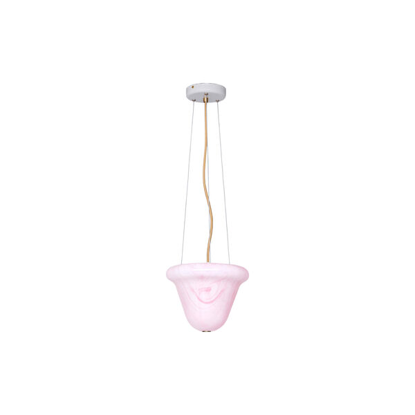 Neo Pendant Light, textured white/strawberry, Original BTC