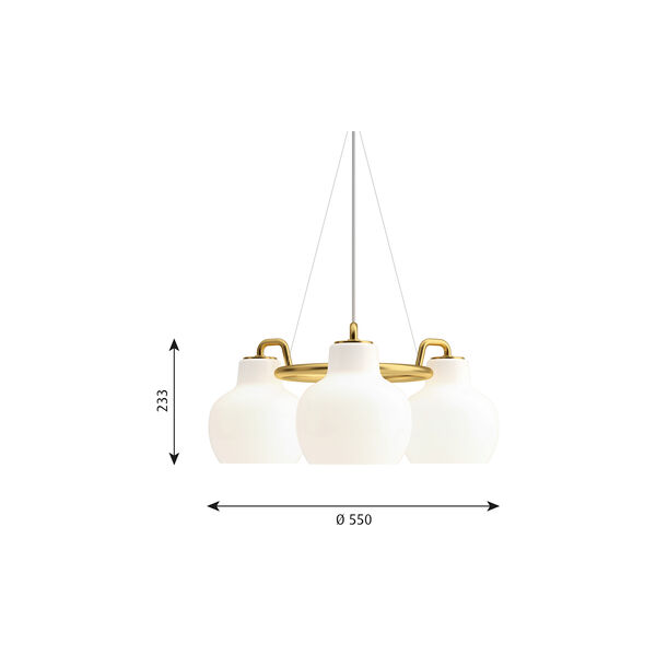VL Ringkrone 3, Louis Poulsen