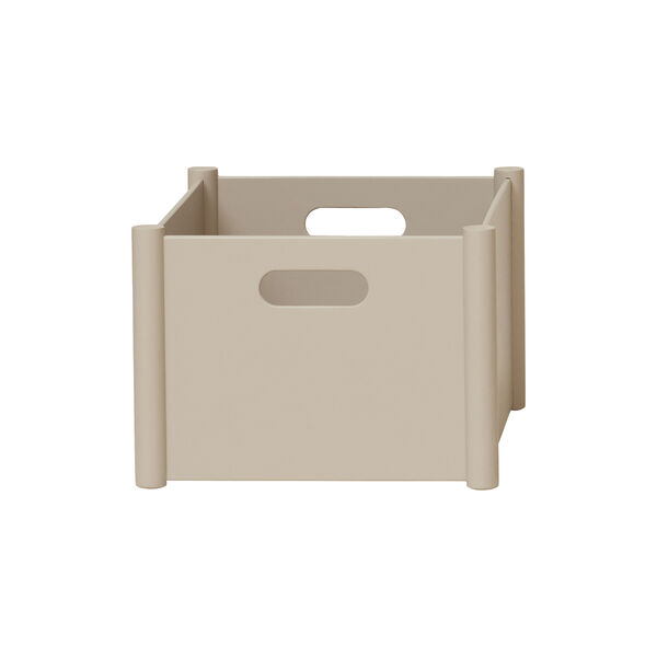 Pillar Storage Box, warm grey, Form & Refine