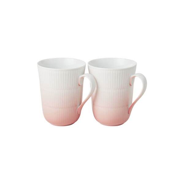 Iris Kop 36 cl. 2 stk, koral, Royal Copenhagen