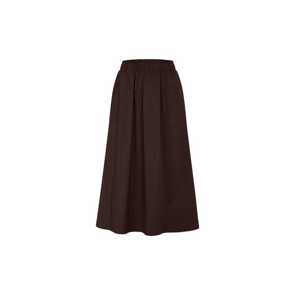 NOOS - Vilma Skirt, dark brown, LA RŌUGE
