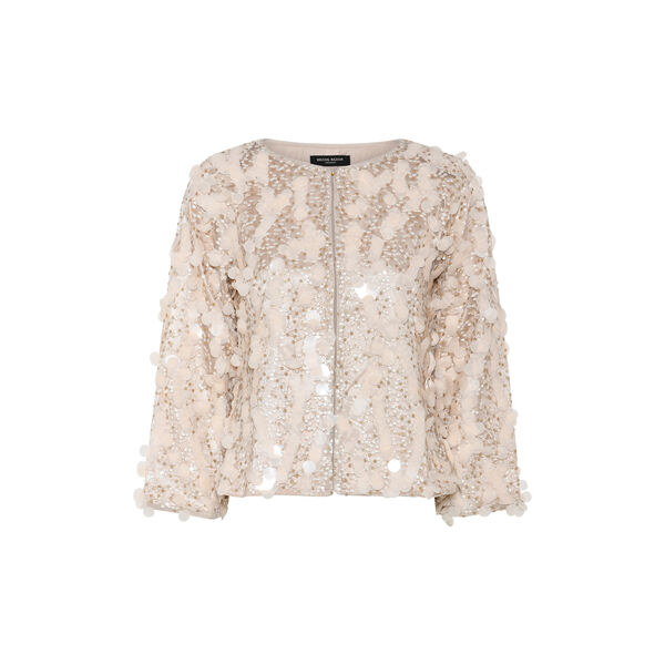 SweetpieBBLeonise jacket, cream, Bruuns Bazaar