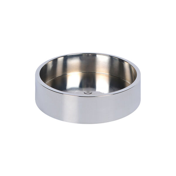 Light Candleholder pillar, chrome, Uyuni Lighting