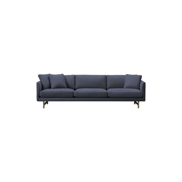 5523 Calmo 80 3 pers. sofa, mørkeblå/røget eg 5523 Calmo 80 3 pers. sofa, mørkeblå/røget eg, Fredericia Furniture