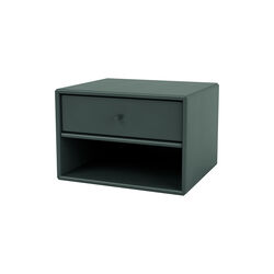 DASH lille sengebord, 163 black jade, Montana Furniture