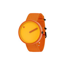 PICTO armbåndsur, burnt yellow/burnt orange, PICTO