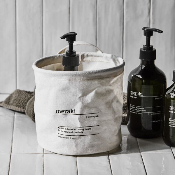 MKCaring opbevaringskurv, hvid MKCaring opbevaringskurv, hvid, Meraki