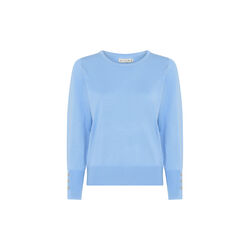 BB Spring Viscose Knit, air blue, Micha