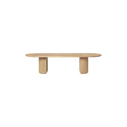 Moon Elliptical Dining Table, oiled oak, GUBI