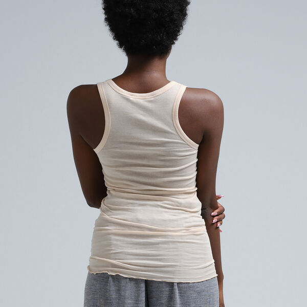 Bella top, rosie beige, Seamless Basic