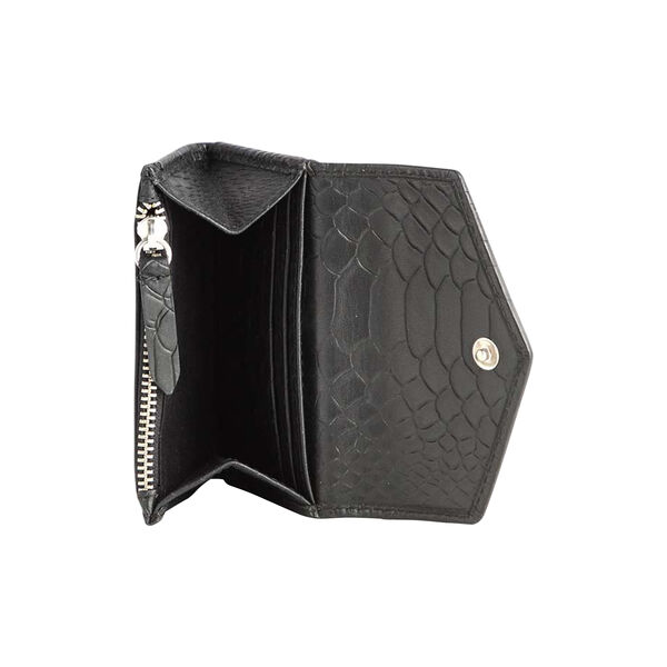 Megan Wallet, snake black, Markberg