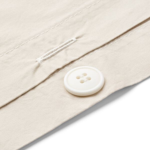 Percale sengesæt, lysegrå, Sekan